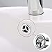 10 piezas de cubierta de desbordamiento de fregadero redonda para lavabo de...