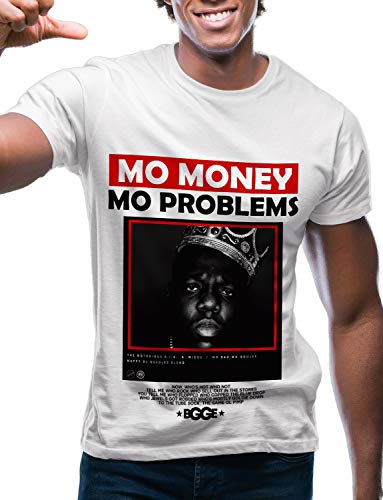 Swag Point Hip Hop T-Shirt - Funny Vintage Street wear Hipster Parody (L, MO Money)