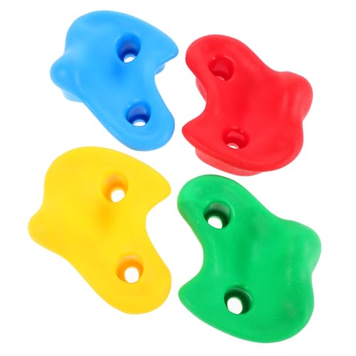 Toddmomy 4piezas Escalando Rocas De Juguete Conjunto De Pared para Interior y Exterior para Patio De y Jardín Agarre para Niño