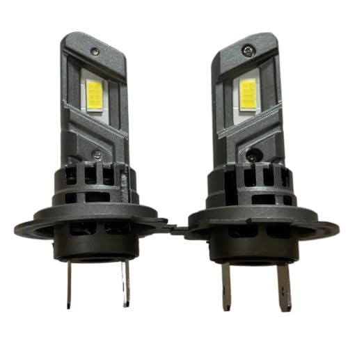 Bombilla LED H7 PX26d blanca de 12v para faros delanteros y luces antiniebla de coche y moto