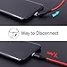 Digital Ant Gen-X 3 in 1 Nylon Braided Magnetic Charging Cable, Support 3.0A Fast Charging & Data Transfer, Works with Micro USB, USB-C/Type-C Devices (3 Cables+9 Tips, 5-Feet Red)