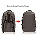Hynes Eagle Travel Backpack 40L Flight Approved Carry on Backpack Men Large Cabin Weekender Laptop Backpack Women 15.6 inches Khaki 2017