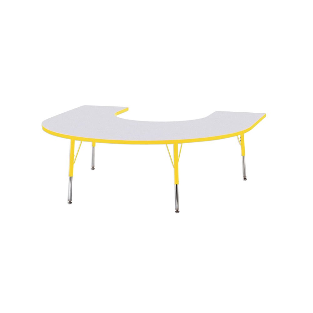 Jonti-Craft Berries 6445JCA007 Horseshoe Activity Table, A-Height (24
