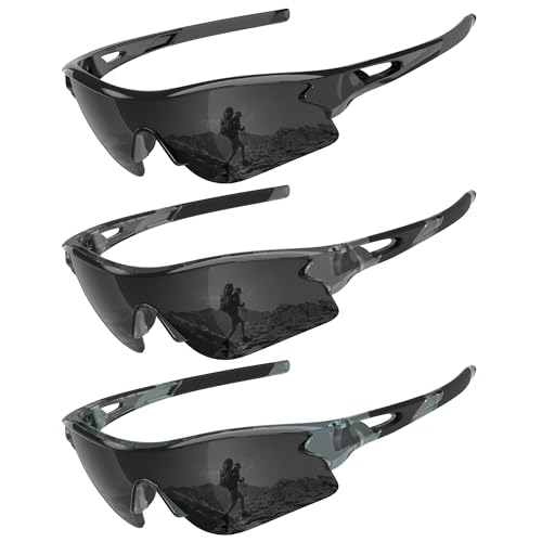 OUKEMAX Polarized Sunglasses-Men-Women Running Sunglasses: Sports Sunglasses Mens Polarized Sun Glasses Cycling Fishing