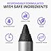 Wonderskin Eyeliner Pencil, 1440 Longwear Black Glitter Eyeliner Pencil - Waterproof, Sharpenable & Smudge Proof (Black Truffle)