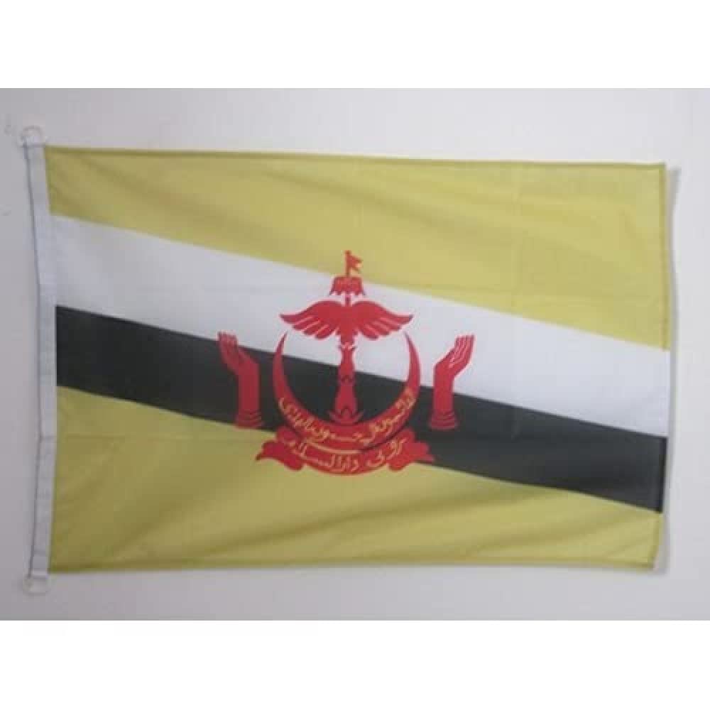AZ FLAG Bandera Nautica de España Sin Armas 45x30 cm - Pabellón de Conveniencia Española Sin Escudo 30 x 45 Cm, Bandera de Barco con anillas — view 44