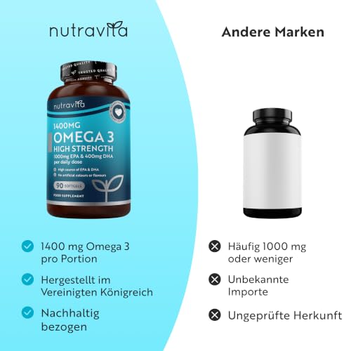 Nutravita Superfestes Omega-3-Fischöl 2000 mg – Ansicht 8
