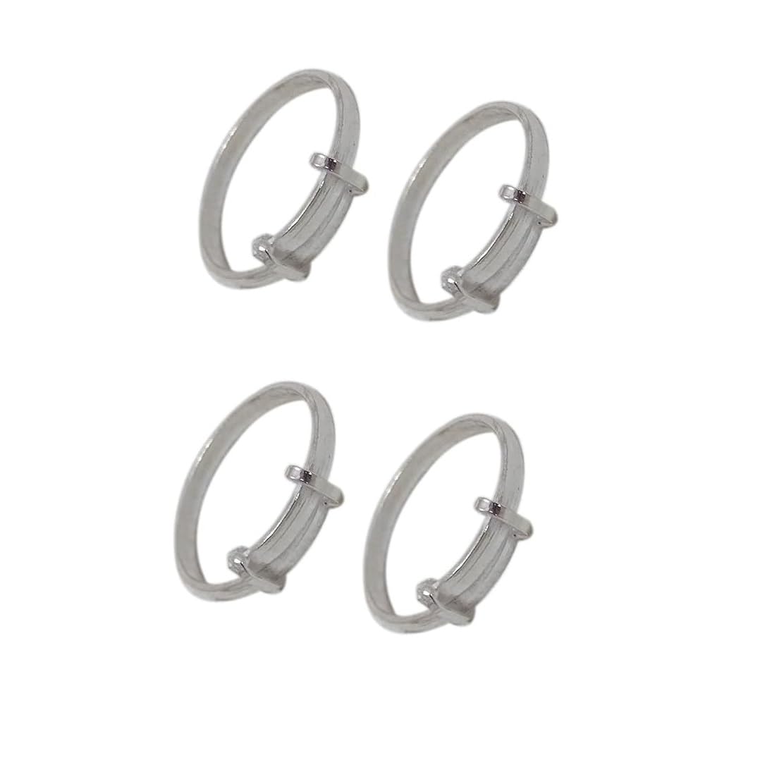 a-one collection Fashion Accessories Toe Ring Sterling Silver Abstract Pattern Design Toe Ring Adjustable Jewelry for Women. Set of 2 Pairs Toerings.(012-2PAIRS)-picture-32