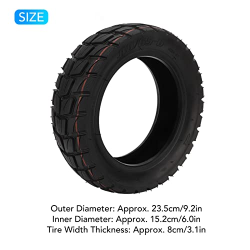 BuyWeek Scooter Elettrico Pneumatico, 80/65-6