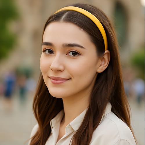 Image of ANNACREATIONS Anna Creations 12 Pc Plastic Hair Bands Girl Women-Multi-Colour (One Size), Multi Color