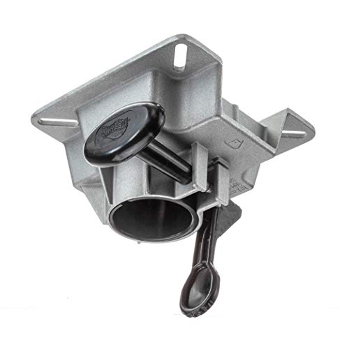 Swivl-Eze 818441-3 Swivl-Eze Lakesport Series Marine Boat Ergonomic Seat Mount with 3-Degree Tilt | Ergonomic tilt design supports a more comfortable seating position - Image 3