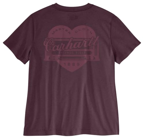 Image of Carhartt Women's Irvine Relaxed Heritage Heart T-Shirt