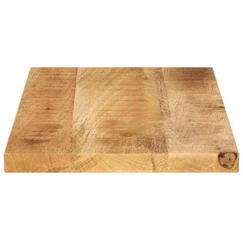 Plateau de table en mangue 50x20 cm brut pour bureau et cuisine - 7