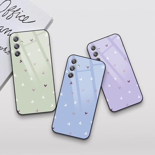 Image of COLORflow Back Cover Compatible with Samsung Galaxy A34 5G | Family of Hearts Color Customized | Shockproof TPU Bumper with Camera Protection Back Cover Compatible with Samsung Galaxy A34 5G, Assorted