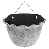 Pots de fleurs suspendus : fabriqués en plastique et en métal, ces pots de fleurs suspendus sont résistants aux chocs et durables