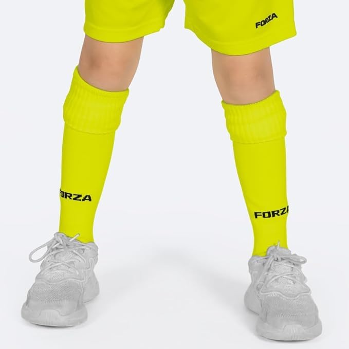 FORZA Kit Portiere A Maniche Corte per Bambini – Set Completo Unisex Junior con Maglia, Pantaloncini E Calze [5-14 Anni] | Leggero & Traspirante