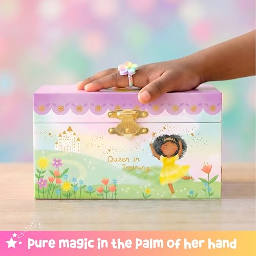 Image of Giggle & Honey Musical Ballerina Jewelry Box for Girls | Music Boxes for Little Girls | Toddler Jewelry Box for 4 Year Old Kids | Toys for Toddlers | Birthday Gifts for Kids 5, 6, 7, 8, 9 Years