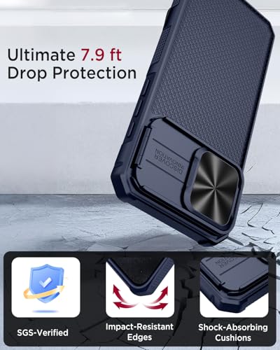 Coque iPhone 16 Pro Max Miimall avec cache caméra et support compatible Magsafe - 5