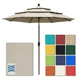 EliteShade 9ft 3-Tier Umbrella