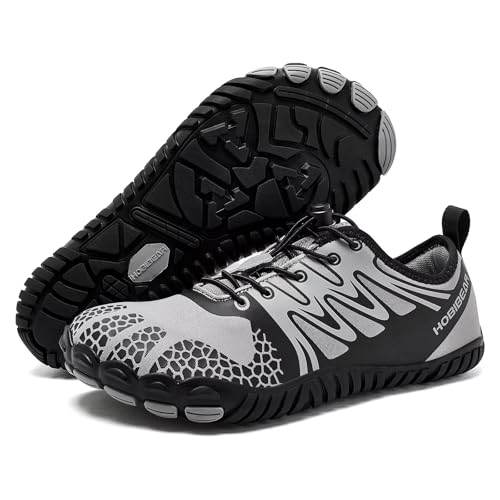 HOBIBEAR Wide Toe Box Barefoot Shoes for Men Women Gym Minimalist