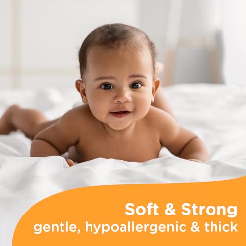 Image of Baby XL Soothe Wipes - Extra Large 12.5x7.5 inch Gentle Baby Wipes with Aloe, Chamomile & Vitamin E - Hypoallergenic, Alcohol-Free, Dermatologist Tested, Gentle Care (50 CT, 6 Pack, 300 Total)