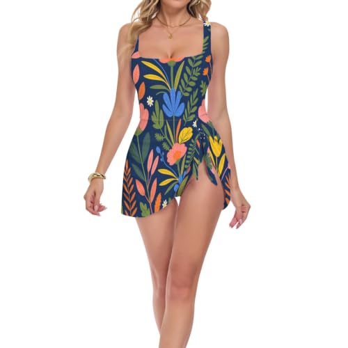 Maillot de bain floral nordique pour femme idéal pour vos journées spa et plage