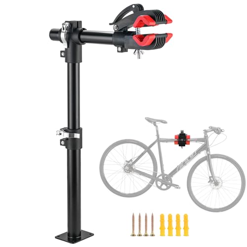 DASBET Wall-Mount Bicycle Repair Stand (Red)