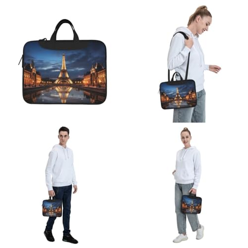 Bolso maletín para portátil unisex 14 pulgadas miniatura 7