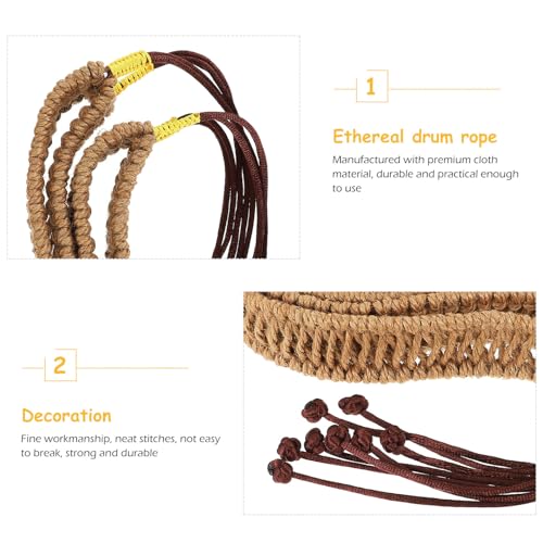 Corde de chanvre pour tambour éthéré évite rayures et chocs