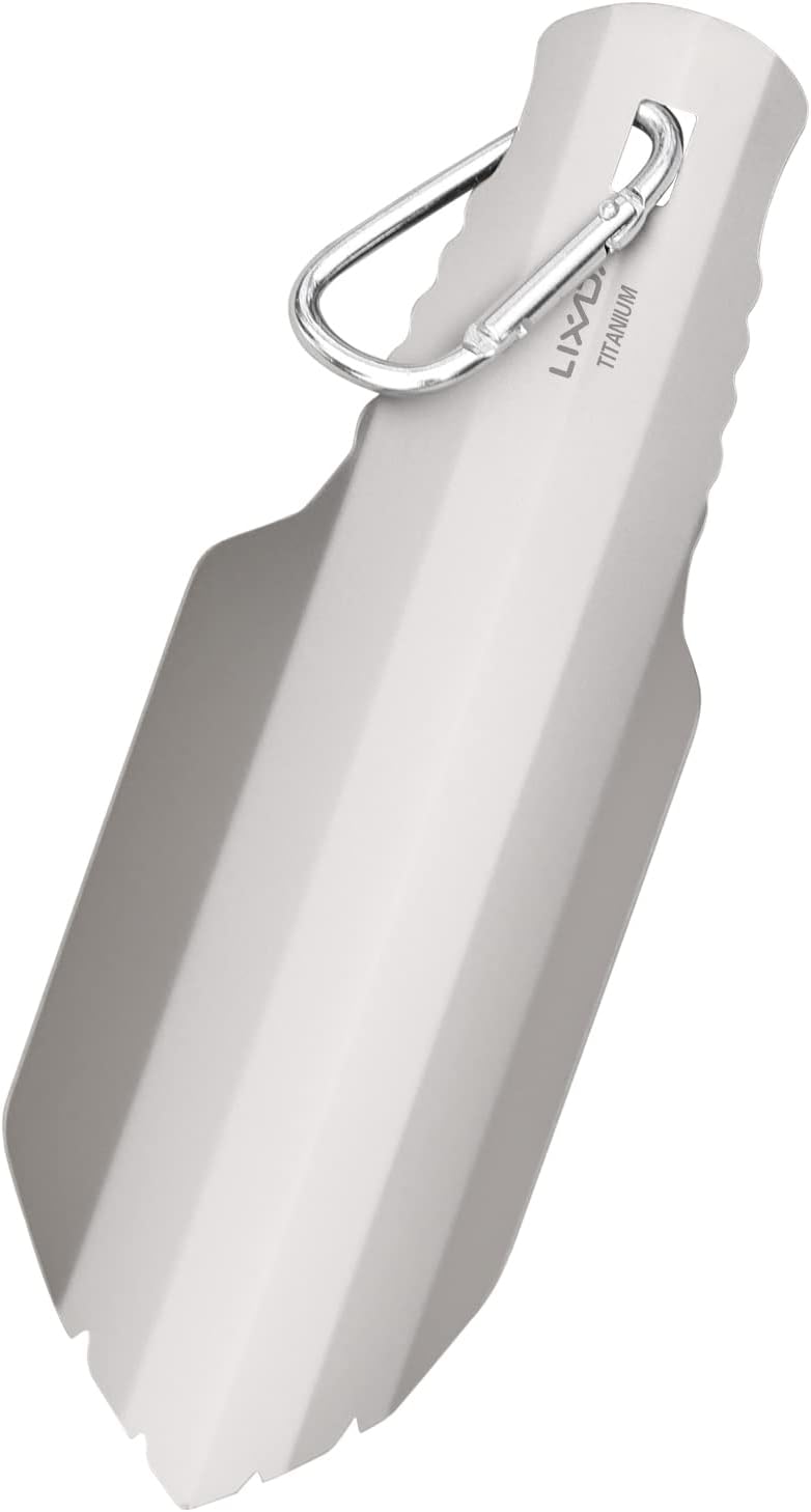 LANRU Titanium Garden Hand Shovel Outdoor Camping Hiking Backpacking