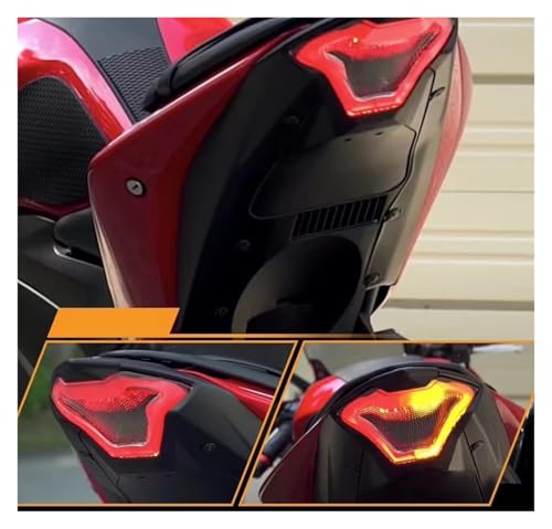 Feu stop LED moto pour sorties nocturnes en MT07