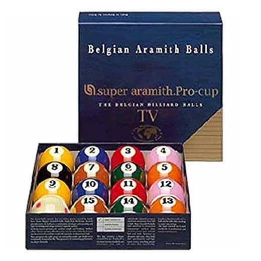 Super Aramith Tv Pro-Cup Pool Ball Set