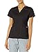 WonderWink Women's Wonderflex Verity Scrub Top, Black, X-Large