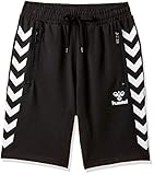 Gedrucktes Logo und Chevrons hummel Herren HMLRAY Shorts, Schwarz, M