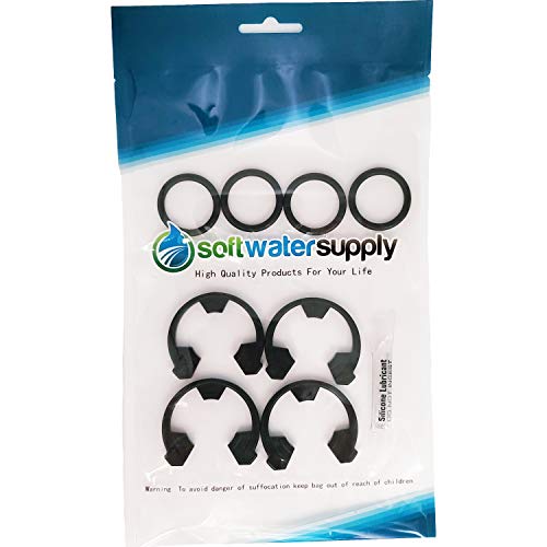 Water Softener Clip and ORing Kit Authentic OEM Parts 7337571 and