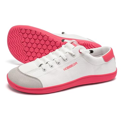 Image of HOBIBEAR Barefoot Minimalist Shoes Womens Mens | Zero Drop | Wide Width Canvas Slip-on Shoes