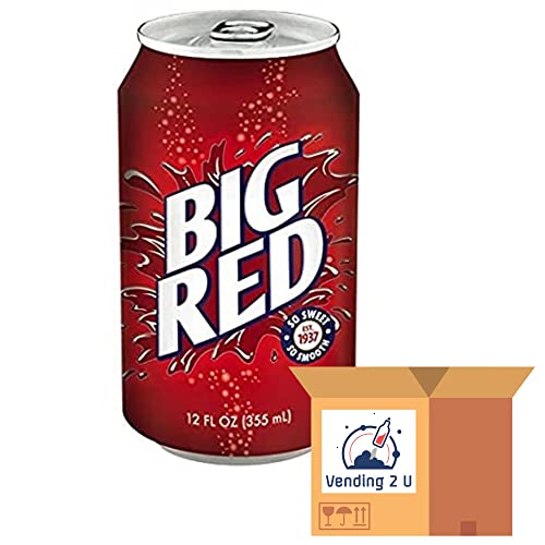 Big Red Soda 12oz Cans (Pack of 24)