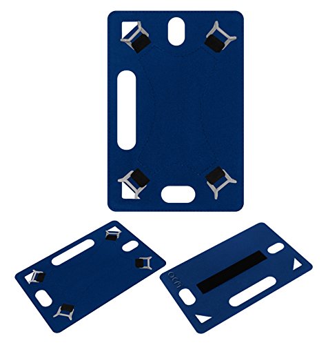 Image of Acm Leather Back Hand Case Compatible with Kindle 6 inch E-Reader Tablet Cover Blue