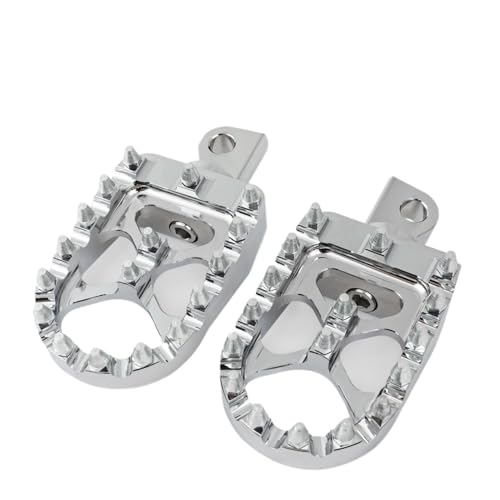 Repose-pieds larges pour moto Dyna Glide avec support de protection épais
