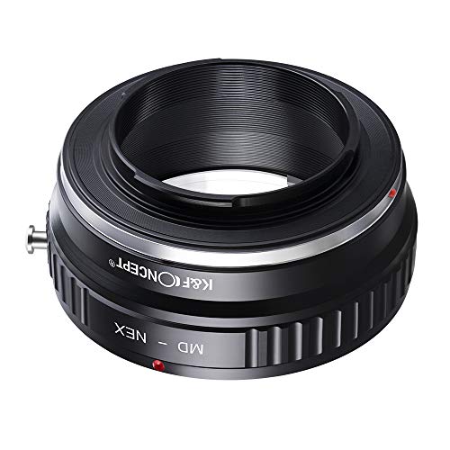 Adaptador de montura para lente K&F Concept compatible con lentes Minolta MD/MC a cámaras Sony E-Mount (NEX), modelo KF06.073 miniatura 3