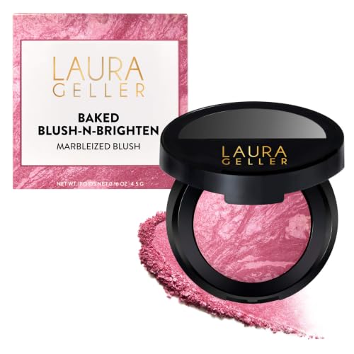 Image of LAURA GELLER Baked Blush-n-Brighten Powder Blush - Malibu Sunset