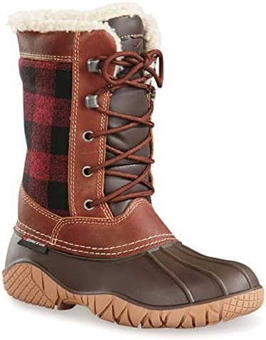 Baffin Jasper Red/Black Plaid 6 B (M) | Image 2