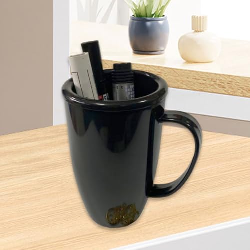 Bouteille d'eau réutilisable compartiment caché argent clés bijoux récipient portable - 4