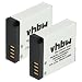 Produktbild vhbw 2X Akku kompatibel mit Panasonic Lumix DMC-GM5KEG-K, DMC-GM5L, DMC-GM5W Kamera (600 mAh, 7,2 V, Li-Ion), Infochip