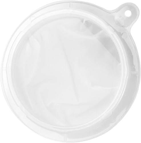 Miniatura 9 de DOITOOL Colador de malla Embudo de plástico para filtro de café de metal, embudo de plástico con colador, filtro de alimentos, embudo para frascos,