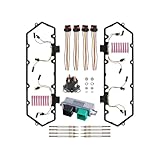 Diesel Heater Glow Plugs & Injector Glow Plug Harnesses & Valve Cover Gasket & Relay Kit For 1994-2003 Ford 7.3L Powerstroke Diesel Replace F4TZ12A342BA F4TZ9D930K F4TZ6584A F81Z12B533AC