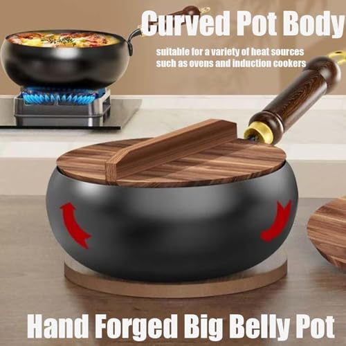 Olla de Hierro Japonesa sin Recubrimiento 30 cm miniatura 5