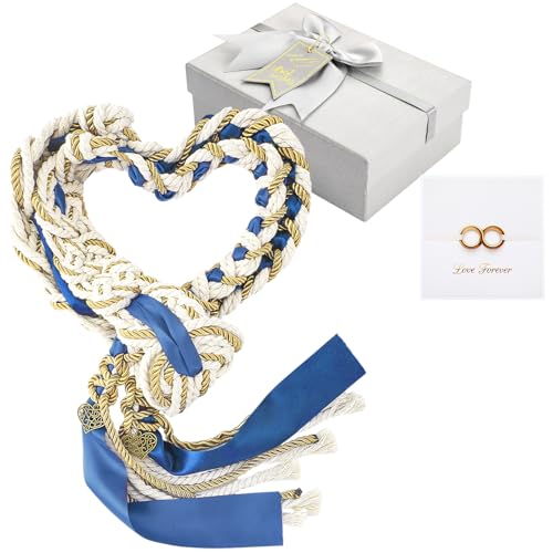 ReliThick Wedding Lasso Handfasting Cord for Wedding Ceremony Rustic Lasso Lazos Cord Traditional Catholic (Sky Color)