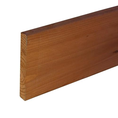 WOODPRO 国産杉 厚15mm×幅120mm×長さ1400mm 屋外用塗装 MB(ミディアムブラウン)色 板材 厚み1.5cm 幅12cm 長さ140cm 受注生産