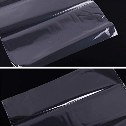 Image of YOTINO 6 x 9.5 inch Clear PVC Shrink Flat Bags, 100 Pack, Heat Sealing, Moisture-Proof, Dust-Proof, Odor-Resistant, Ideal for Soaps, Shoes, Bath Bombs, Cosmetics, Electronics & More